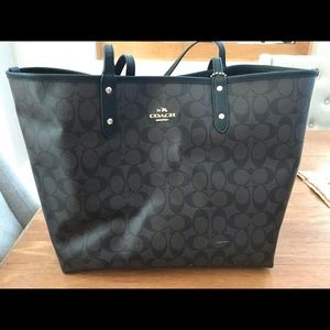 Reversible Coach City Tote